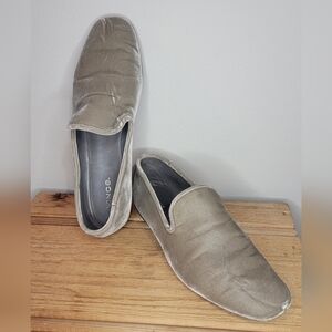 Vince Taupe Slip-On Loafers